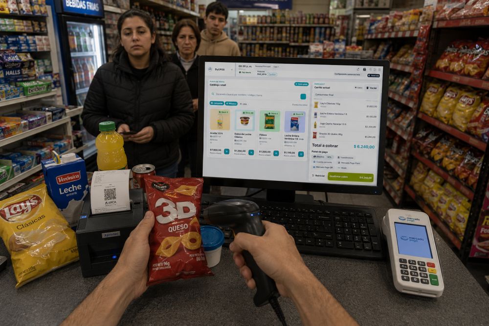 Sistema POS DyCPOS para Kiosco / Minimarket en Argentina